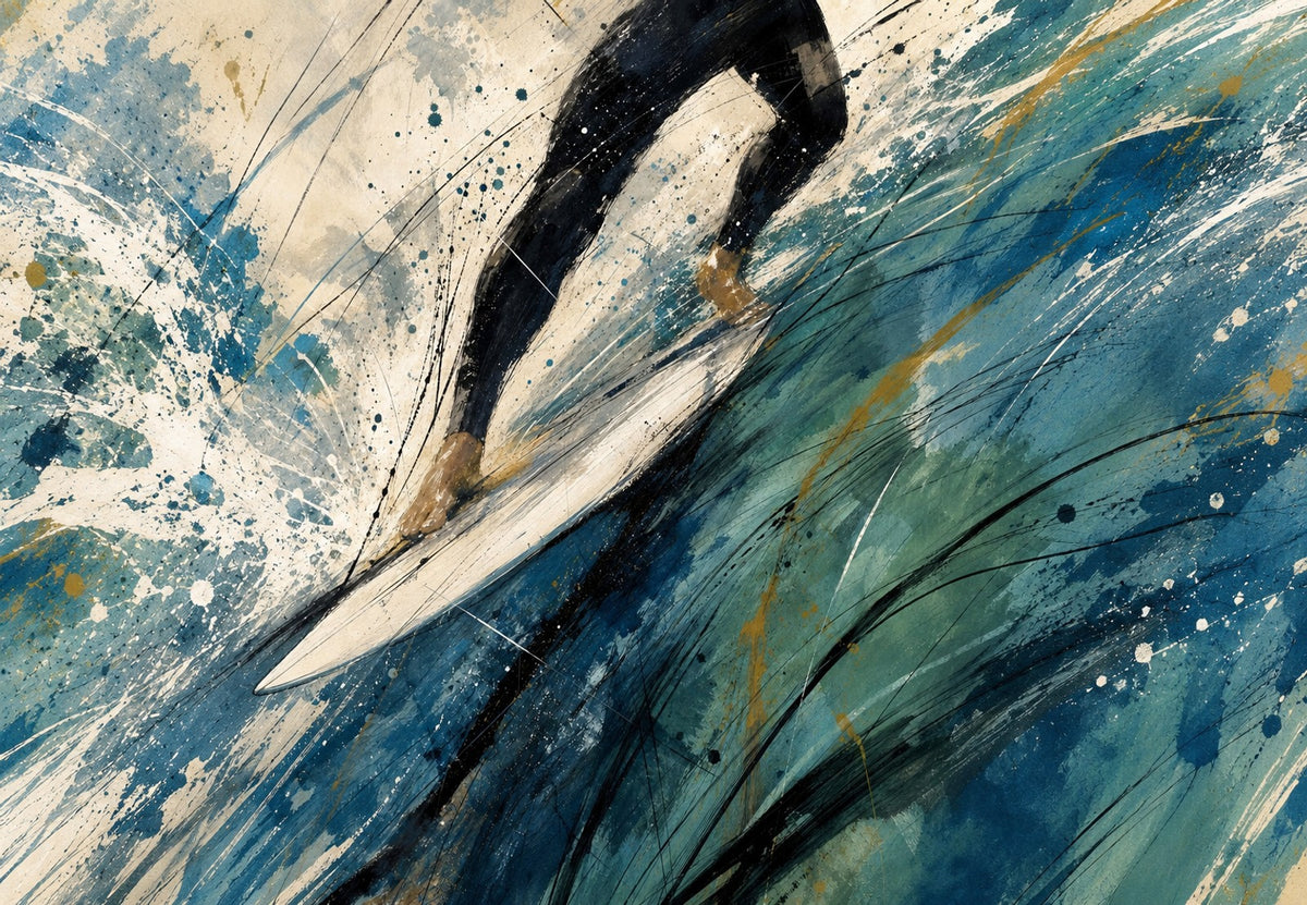 Standing on the board (Landscape)