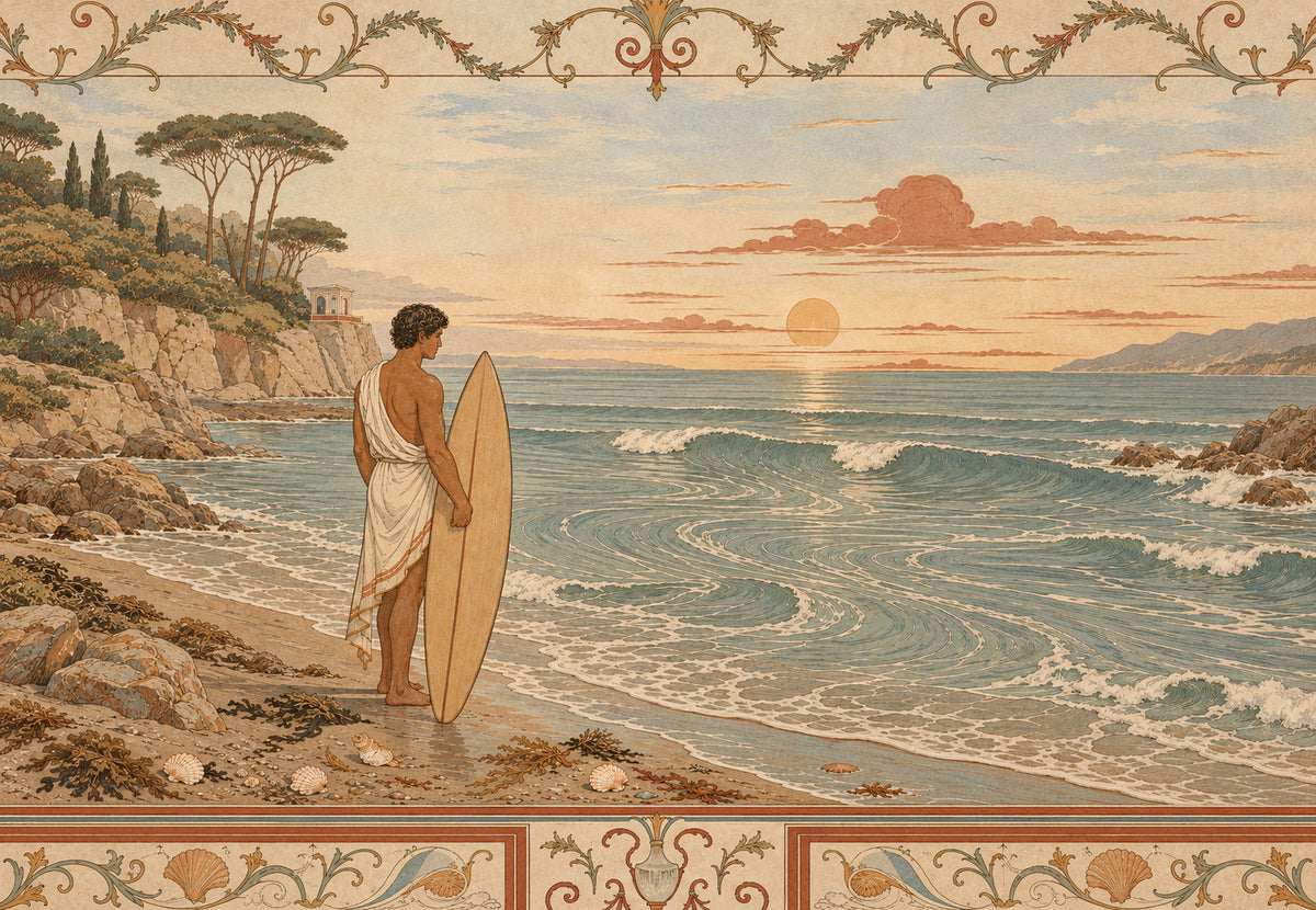 L'efebo con la tavola (Orizzontale)