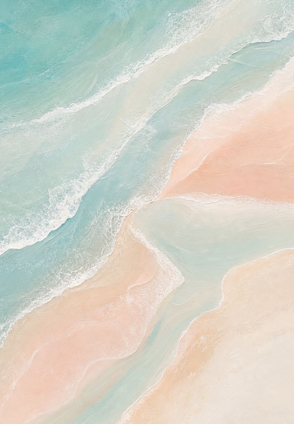 Vague pastel vue du ciel