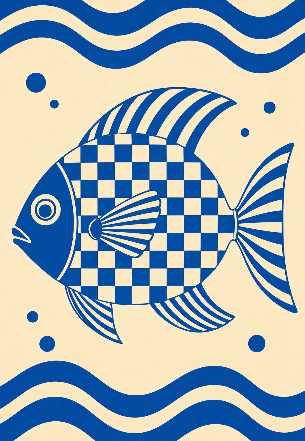 The checkerboard fish