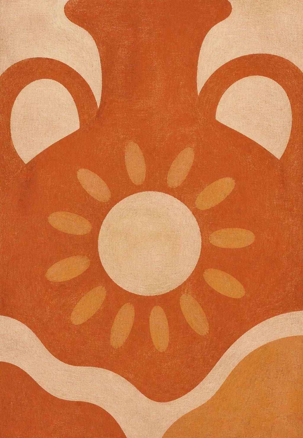 Il sole sulla giara
