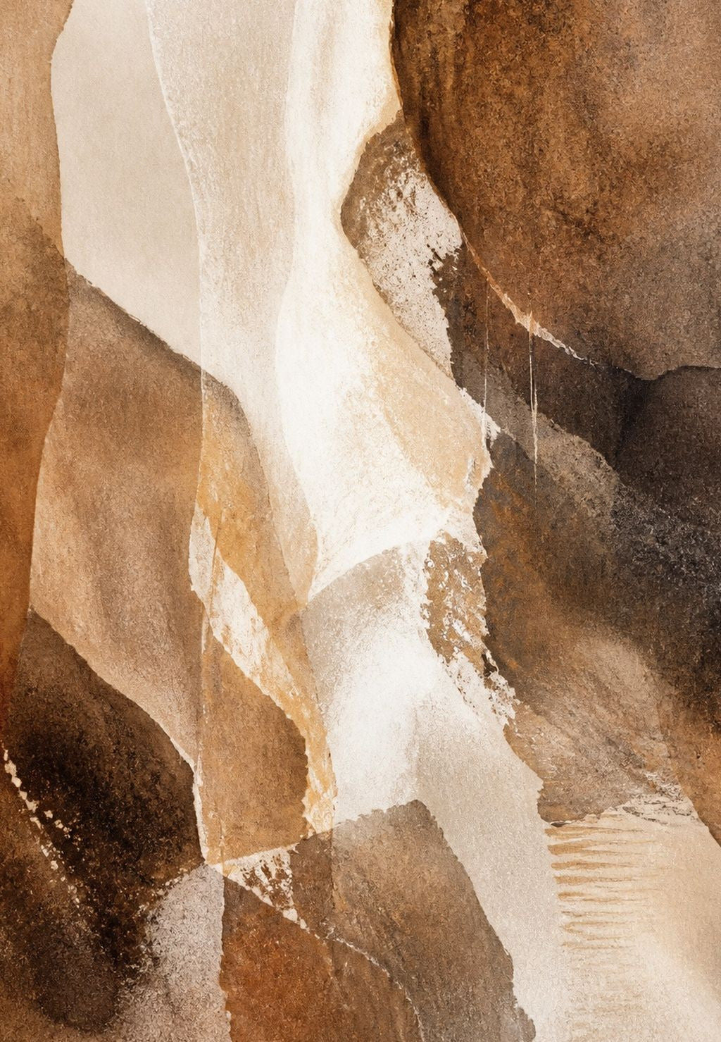 Tranquillità, velature terra