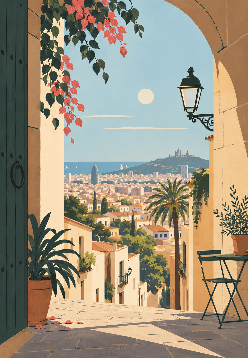 Barcelona, město z podloubí