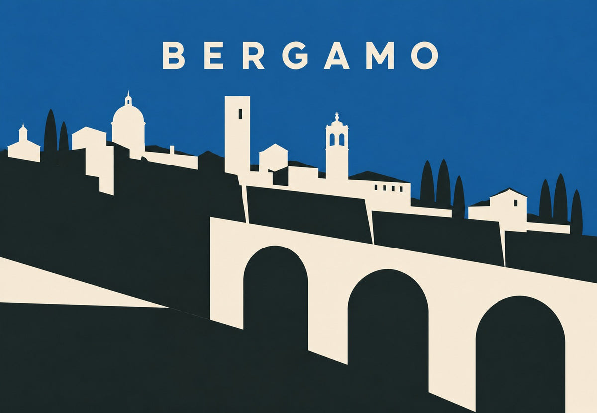 Bergamo, archi e torri (Orizzontale)