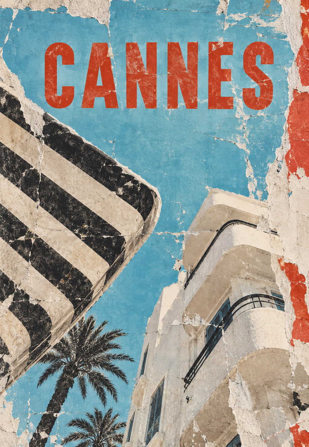 Cannes, Façades and Palms