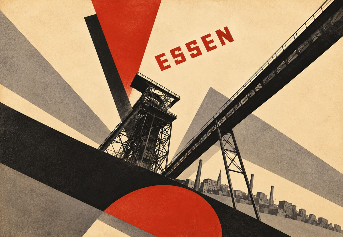 Essen, Bergbaustadt (Querformat)