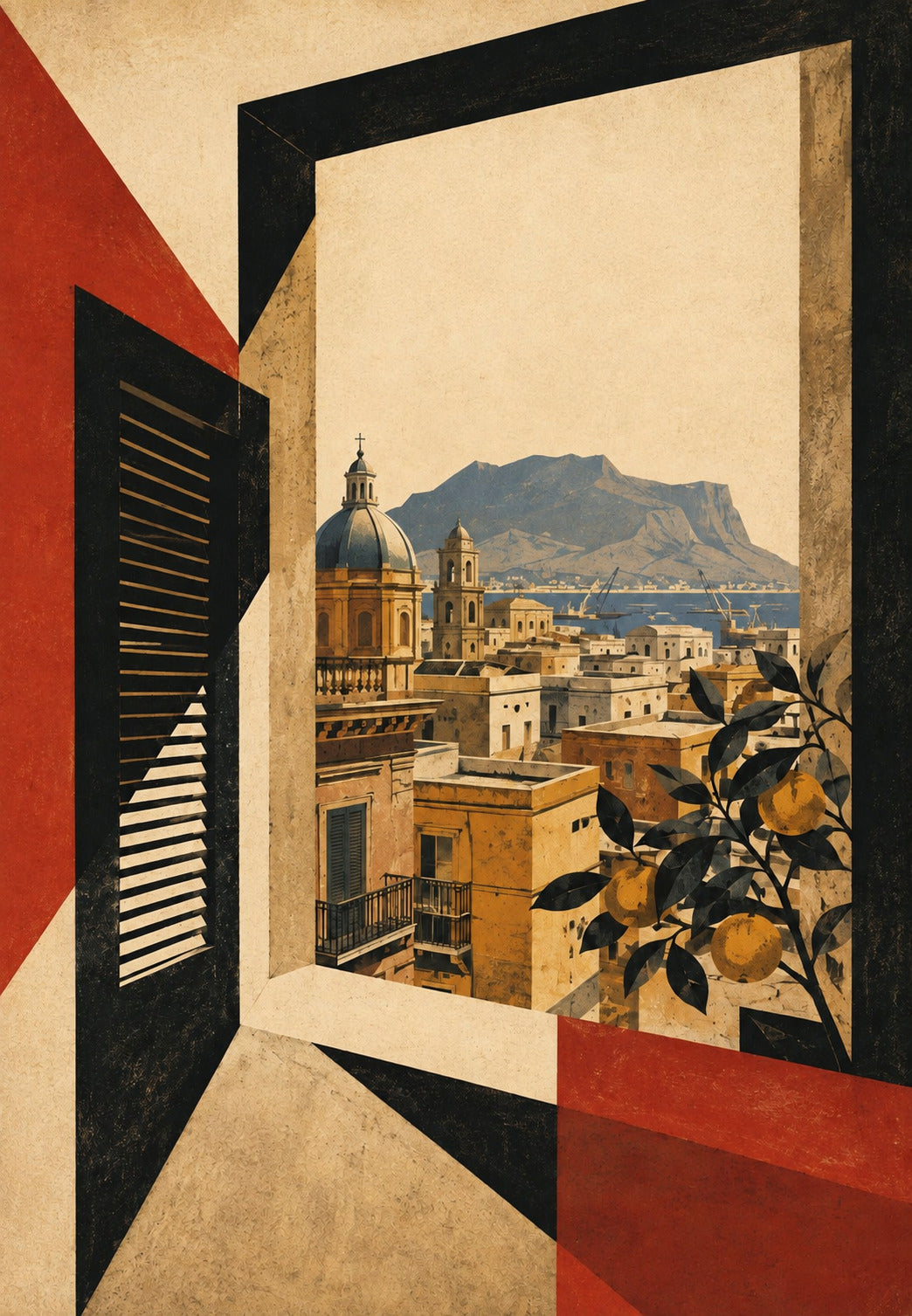 Open Window Over Palermo
