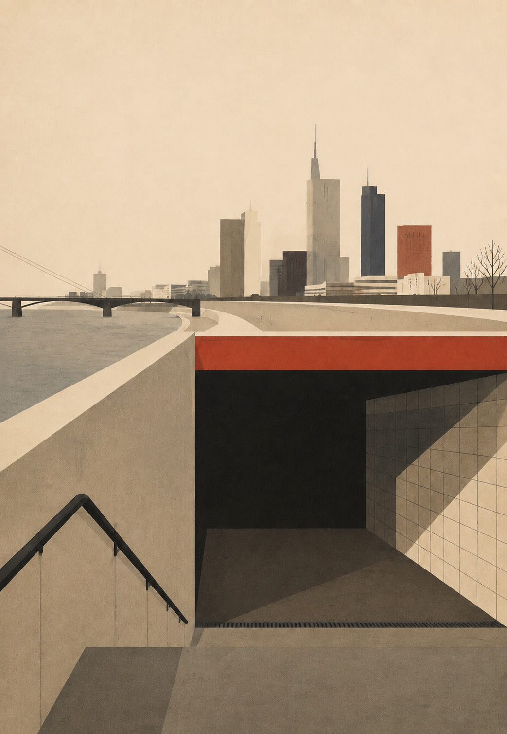 Frankfurt, the Banks of the Main