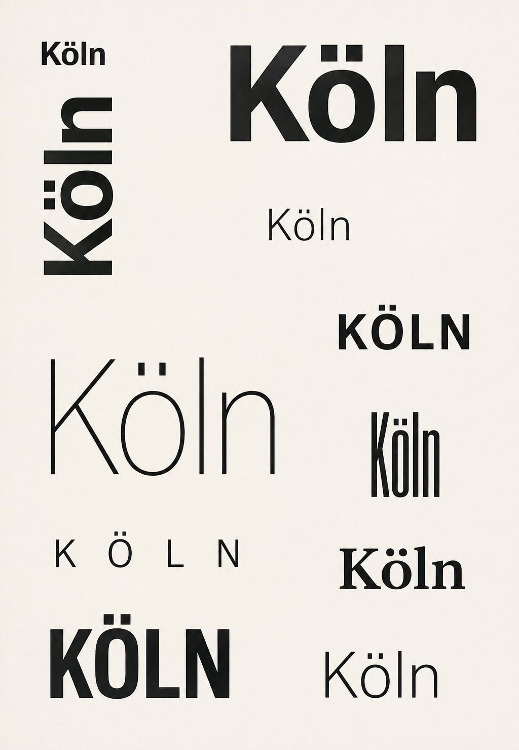 Köln, Every Script