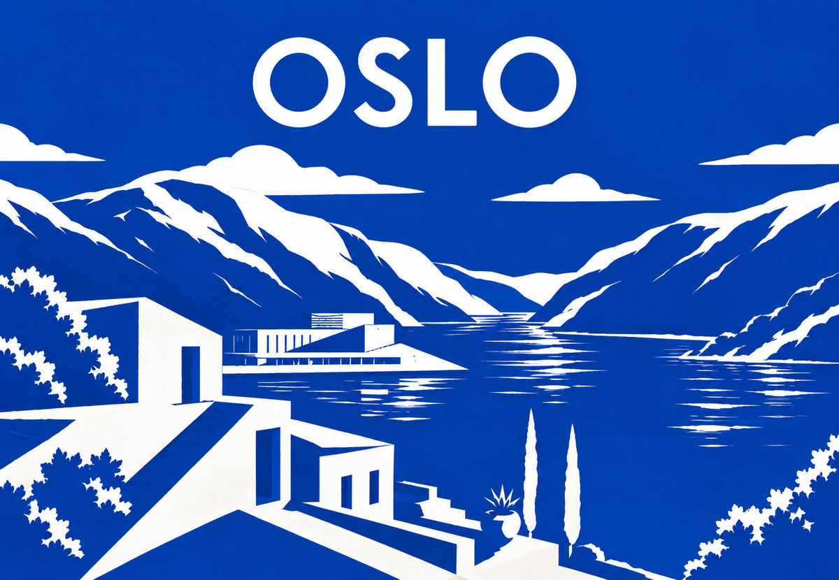 Der Oslofjord (Querformat)