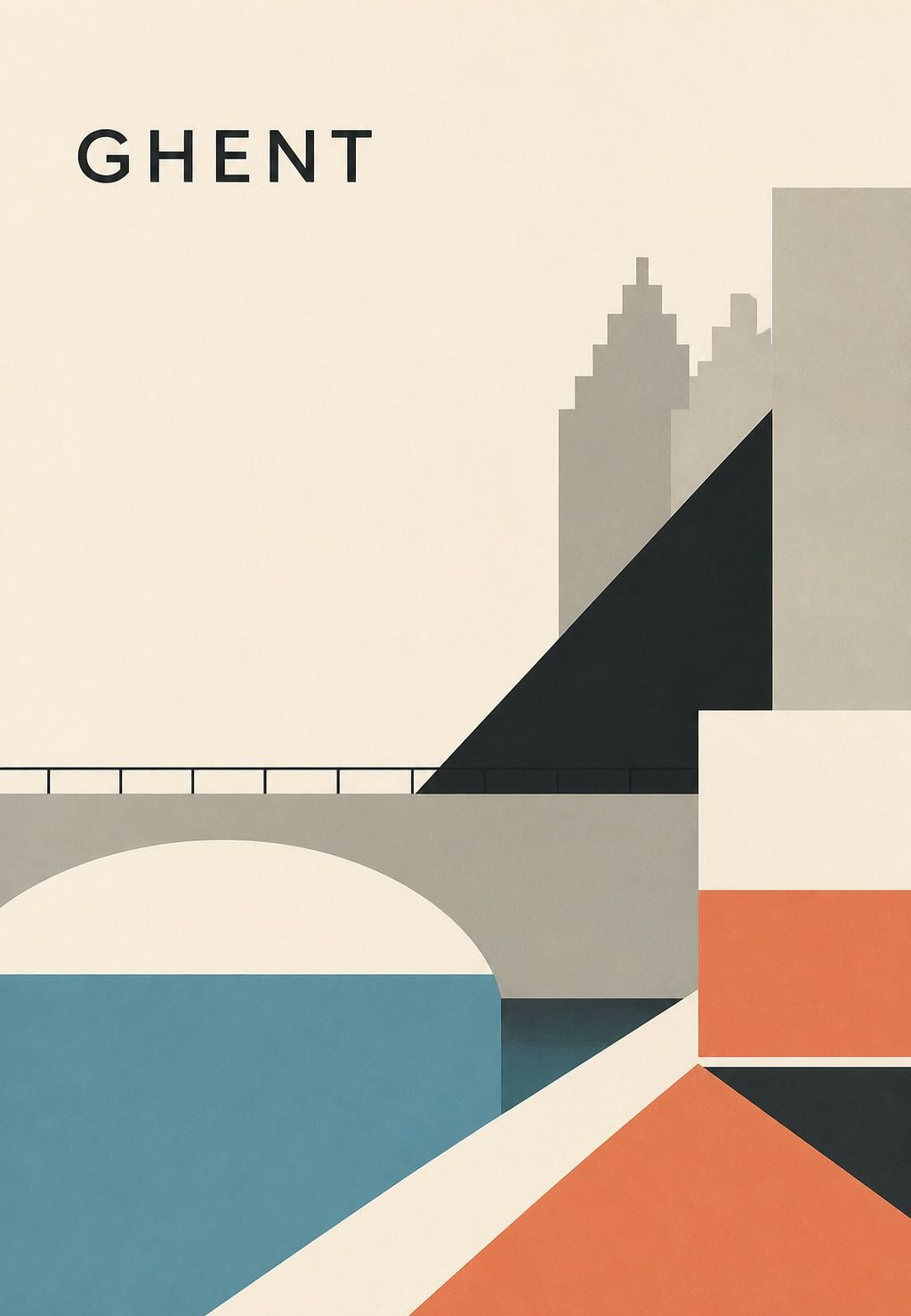Die Brücke von Gent