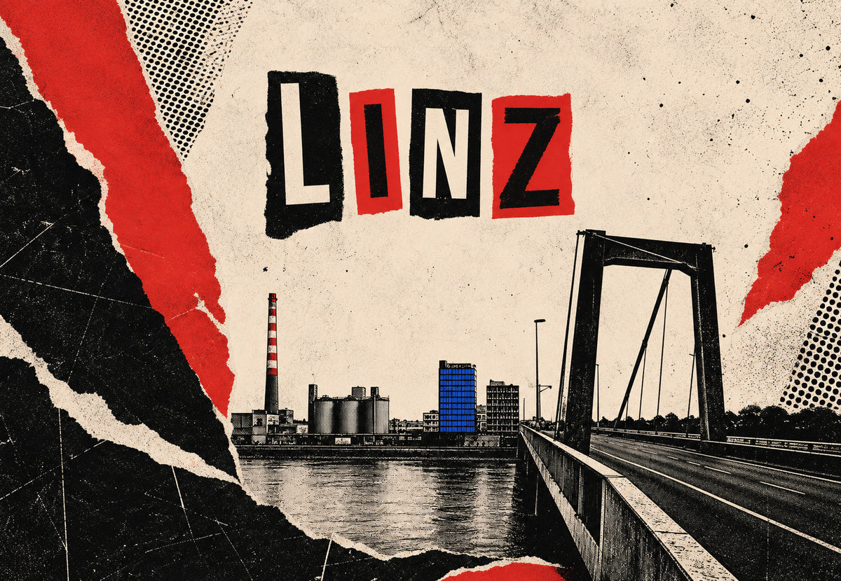 Zerrissenes Linz (Querformat)
