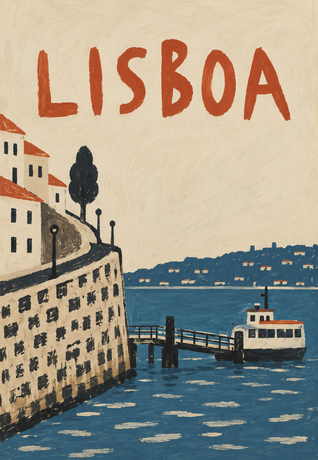 Lisbon, Façades beside the Water
