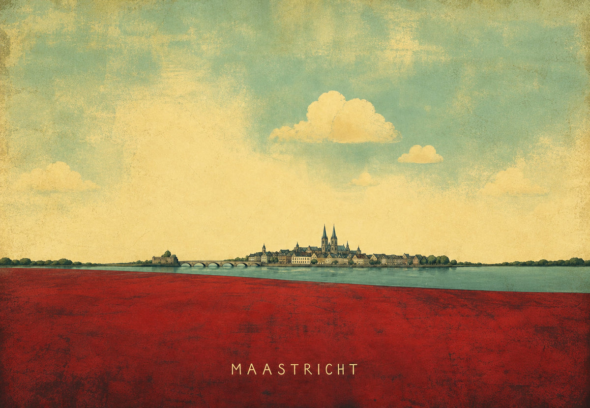 Maastricht an der Maas (Querformat)