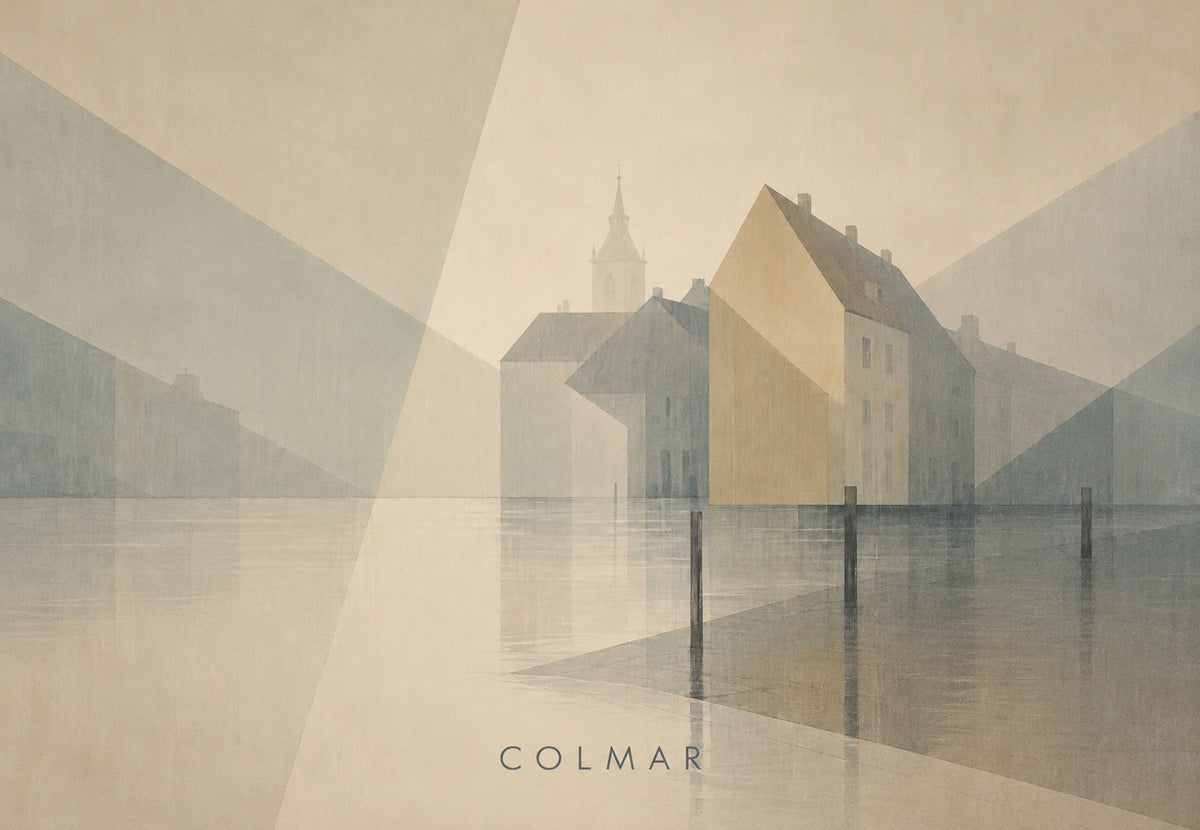 Case sul canale di Colmar (Orizzontale)
