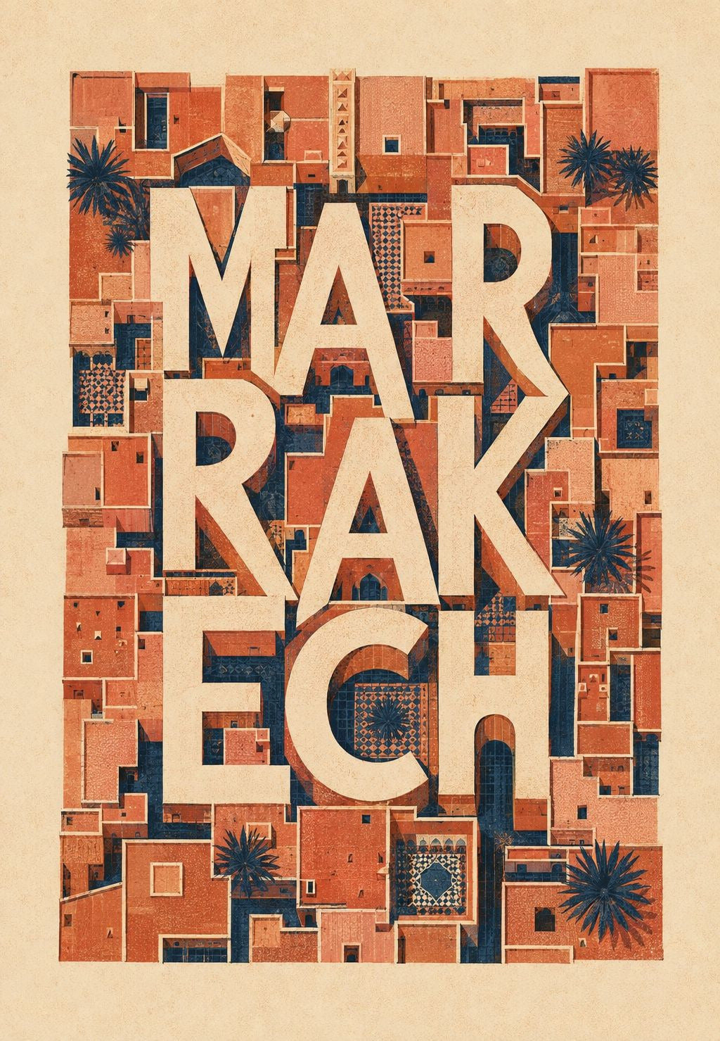 Marrakech desde el cielo