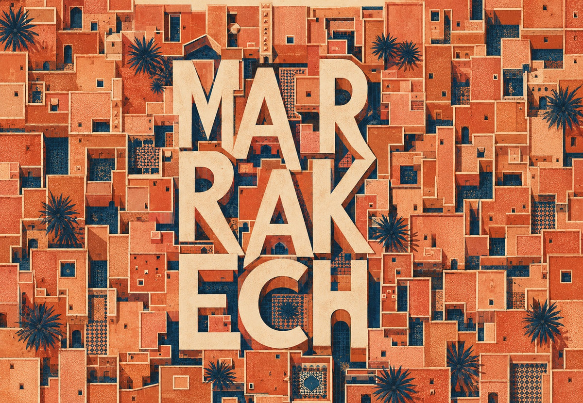 Marrakech From Above (Landscape)