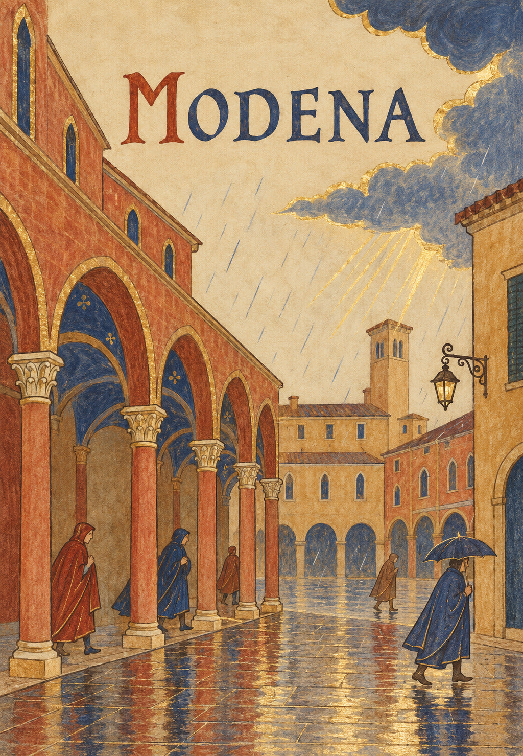 Modena in the Rain