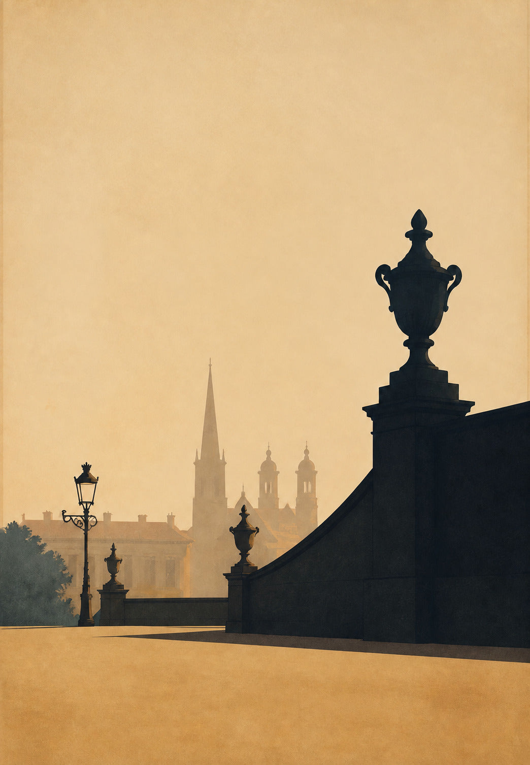 Nancy im goldenen Nebel