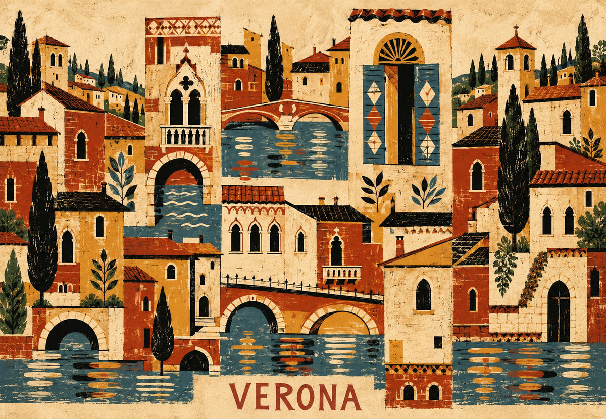 Ponti e arcate di Verona (Orizzontale)