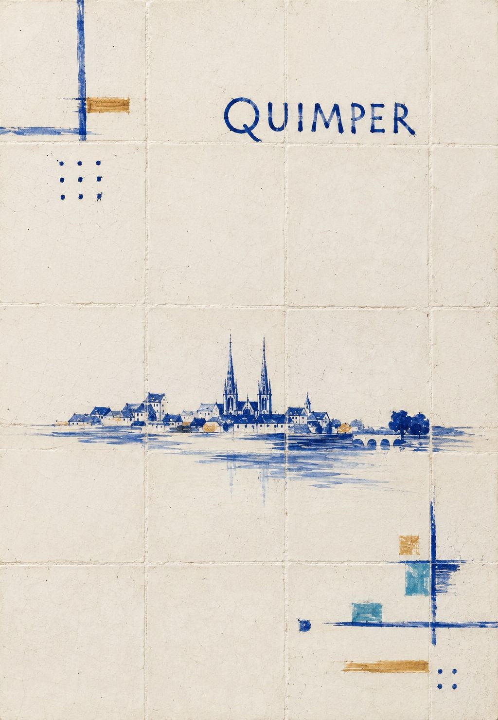 Quimper, agujas sobre el agua