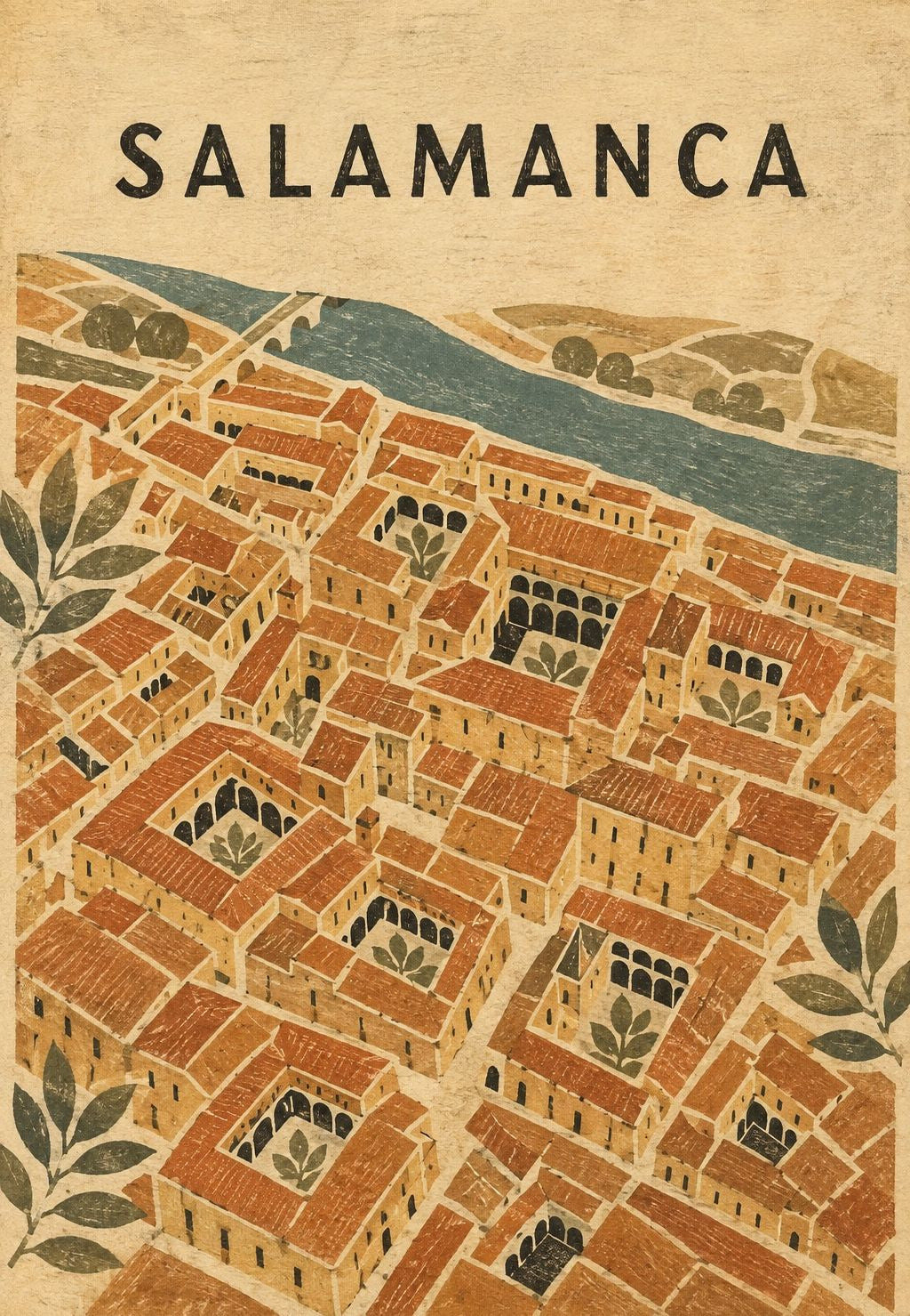 Salamanca z lotu ptaka