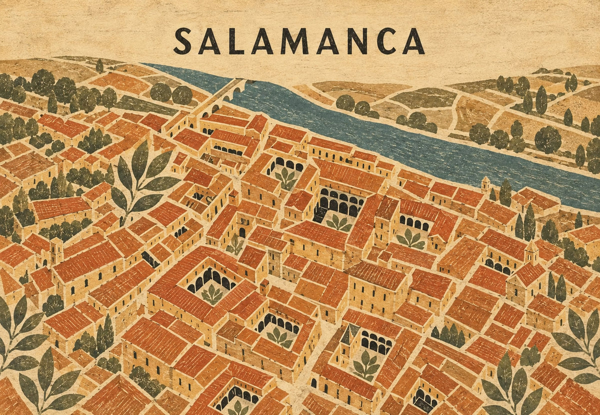 Salamanca desde el cielo (Horizontal)