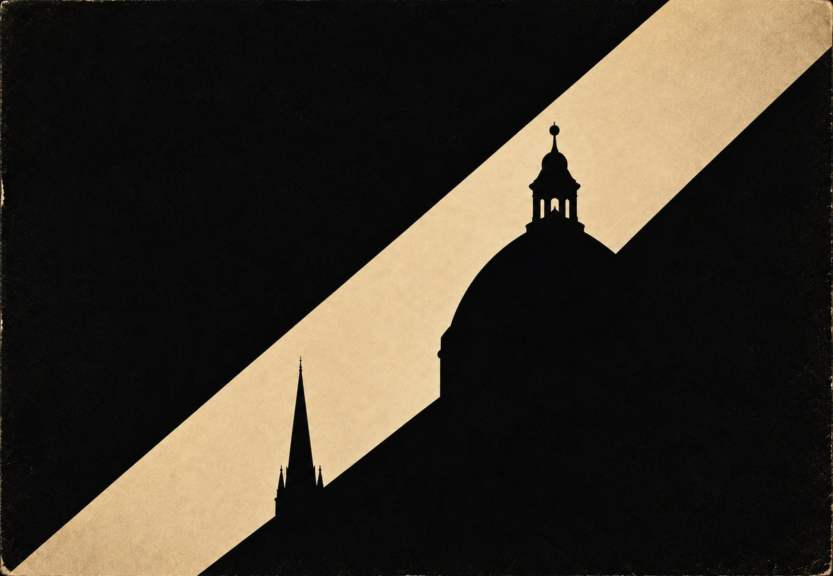 Silhouette von Wien (Querformat)
