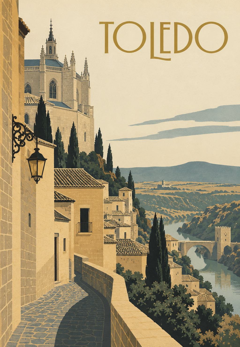Toledo Along the Tagus