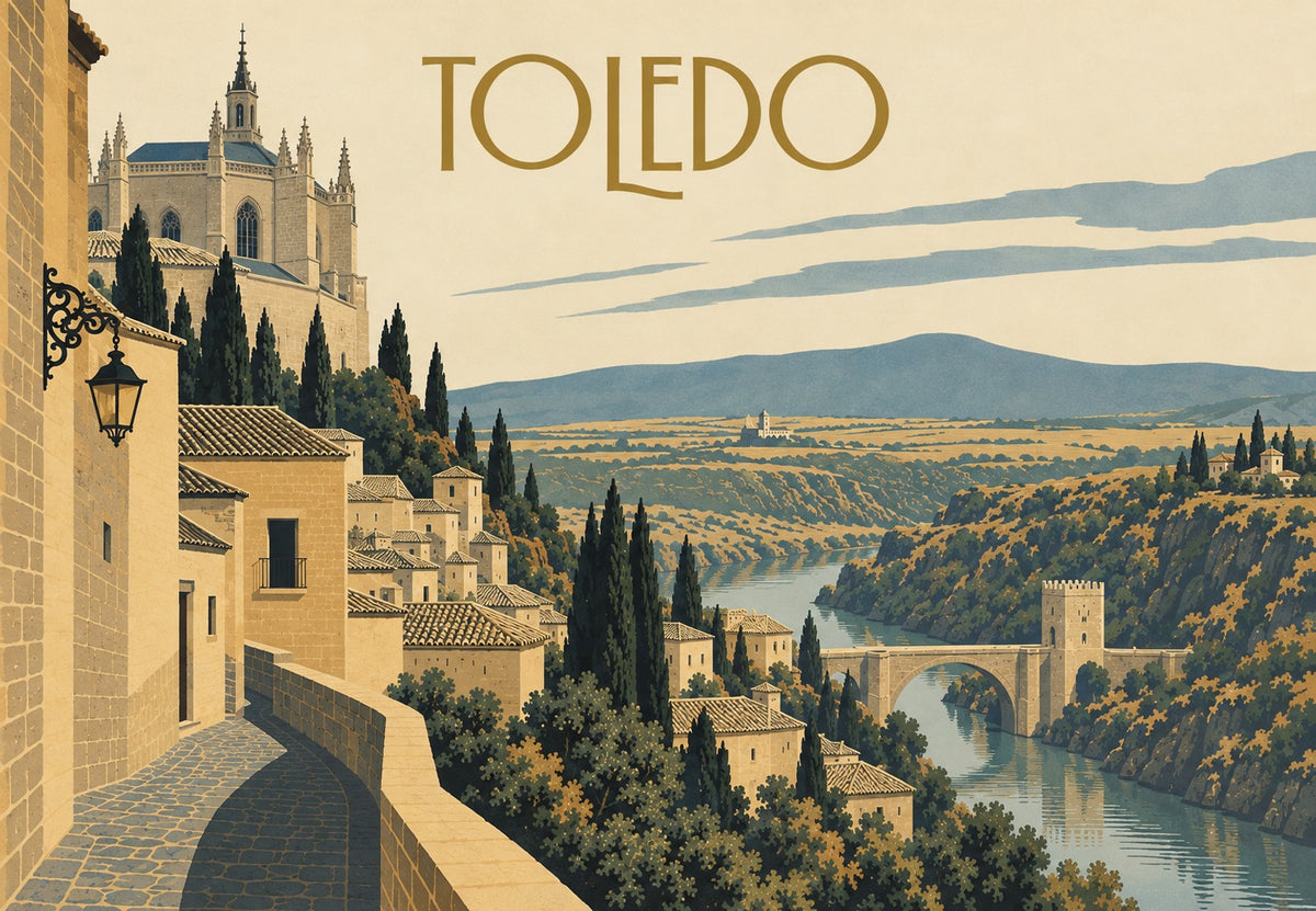 Toledo junto al Tajo (Horizontal)