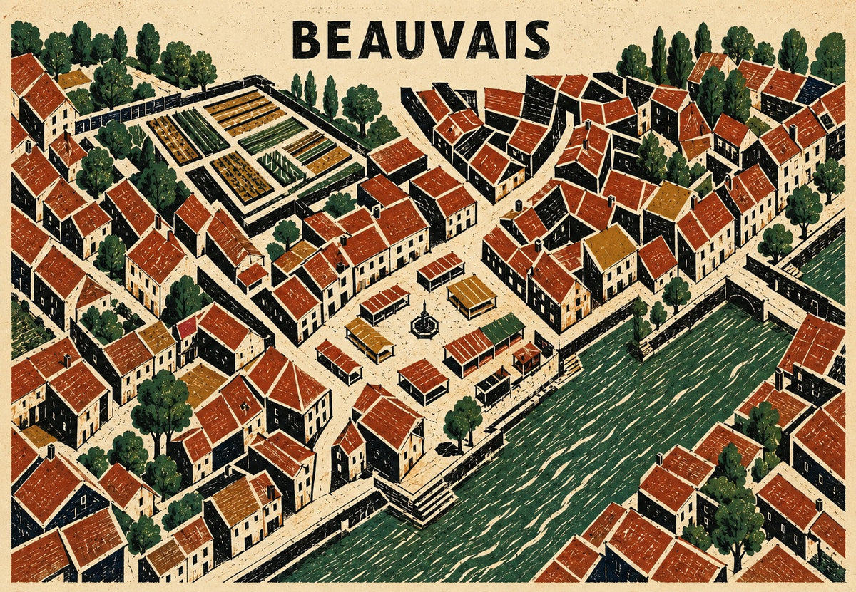 Kilátás Beauvais-ra (Fekvő)