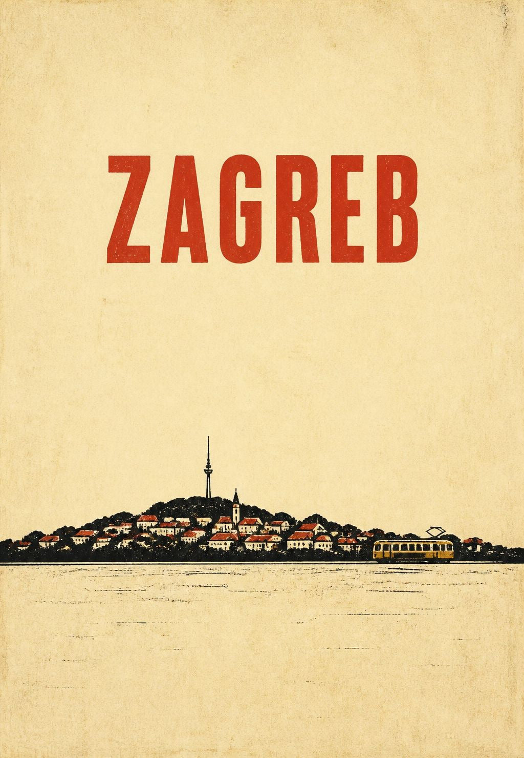 Zagreb on its hill
