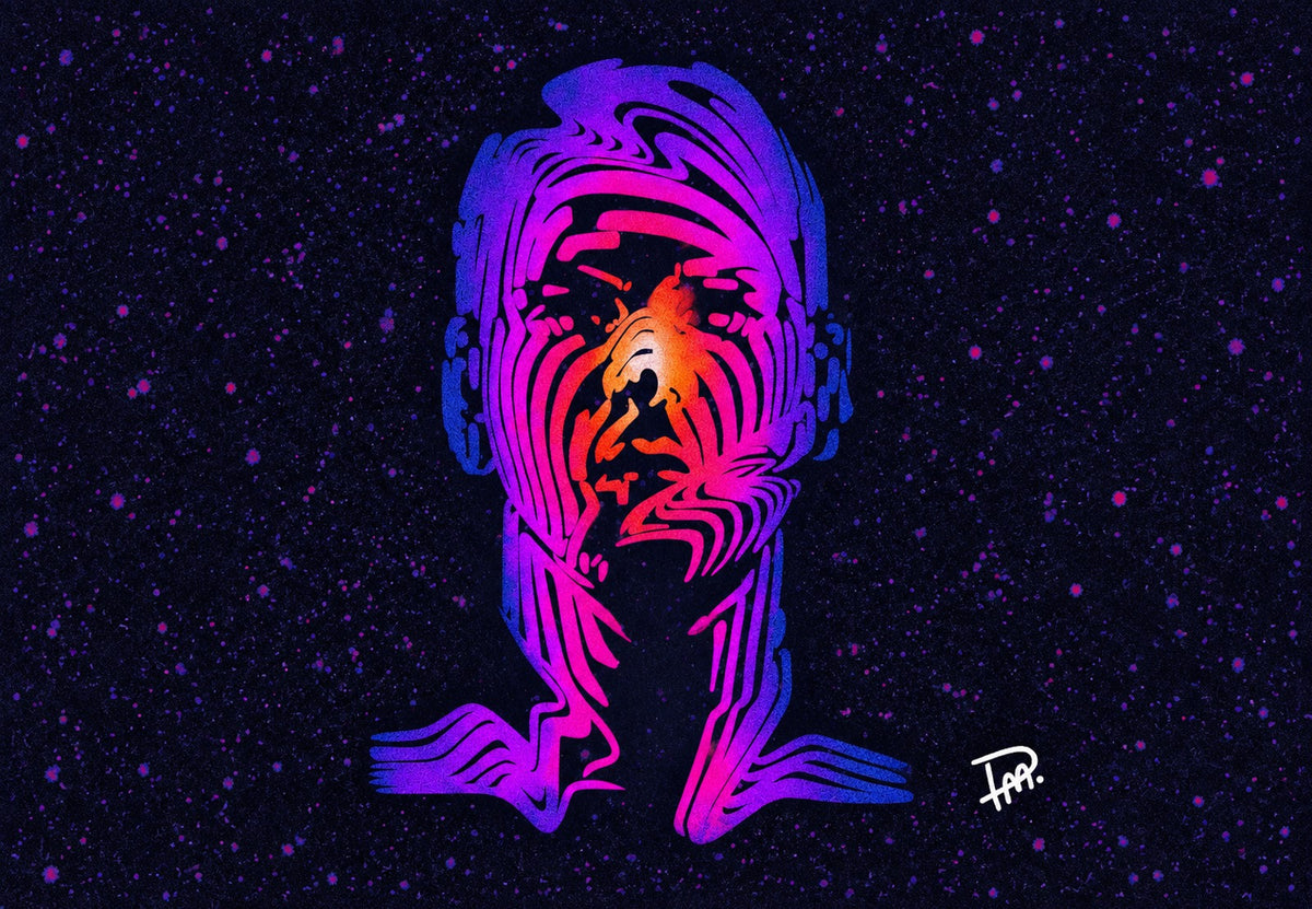 The electric face (Landscape)