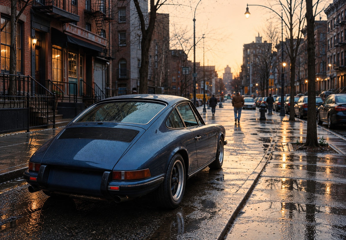 Rain on the asphalt (Landscape)
