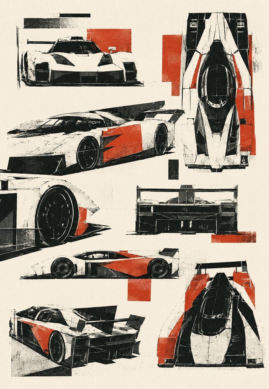 Anatomia de um carro de corrida