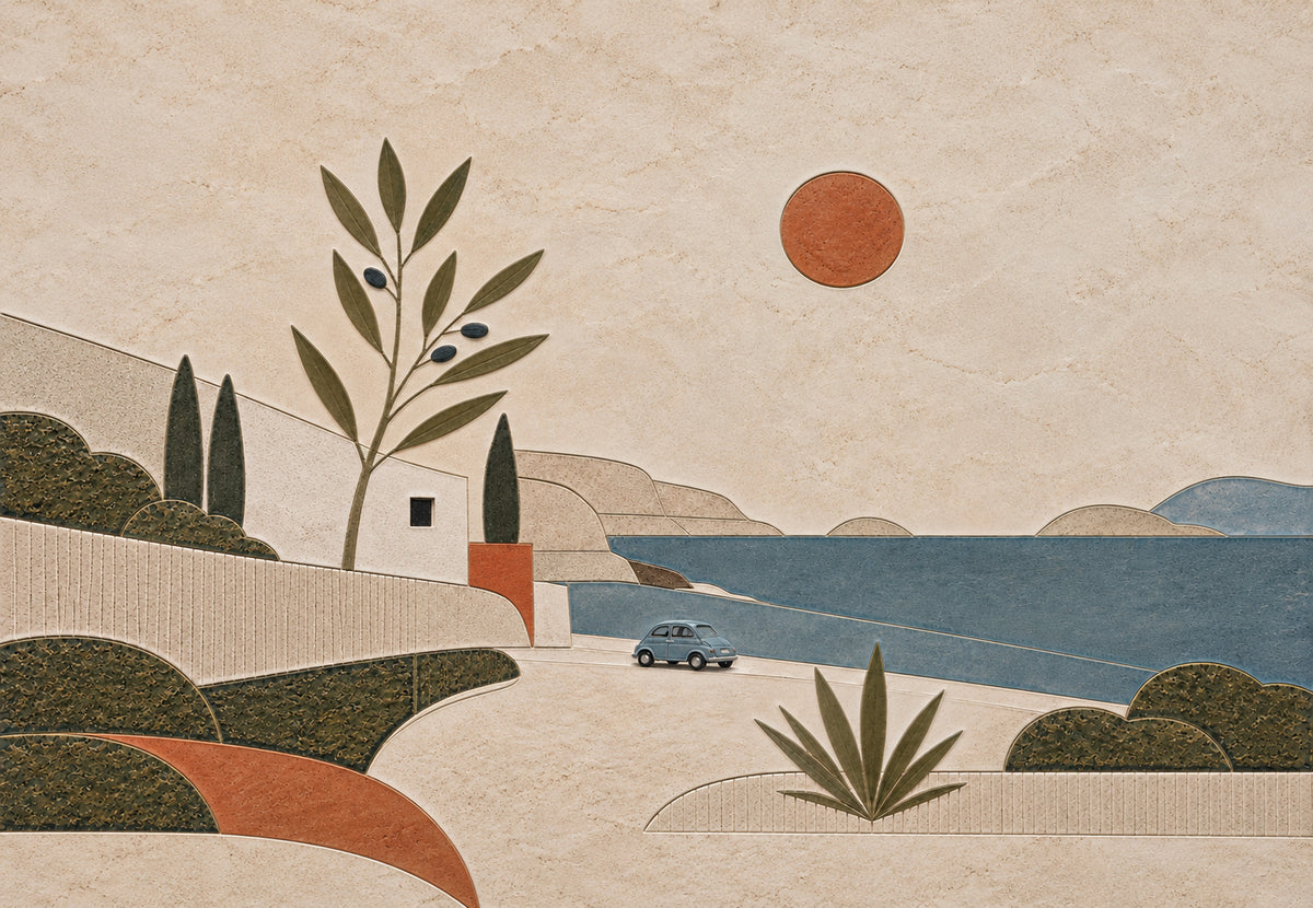 Seaside Drive (Landscape)