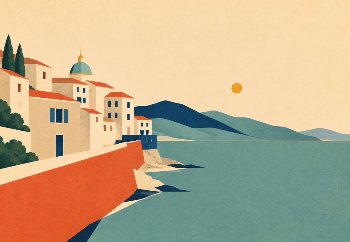 Ajaccio, the Citadel by the Sea (Landscape)