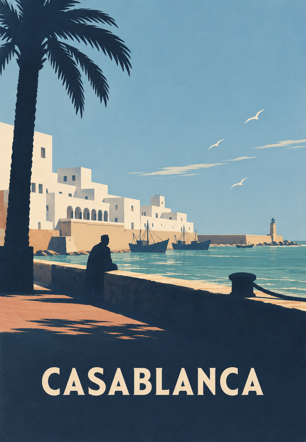 Casablanca, svjetlo nad lukom