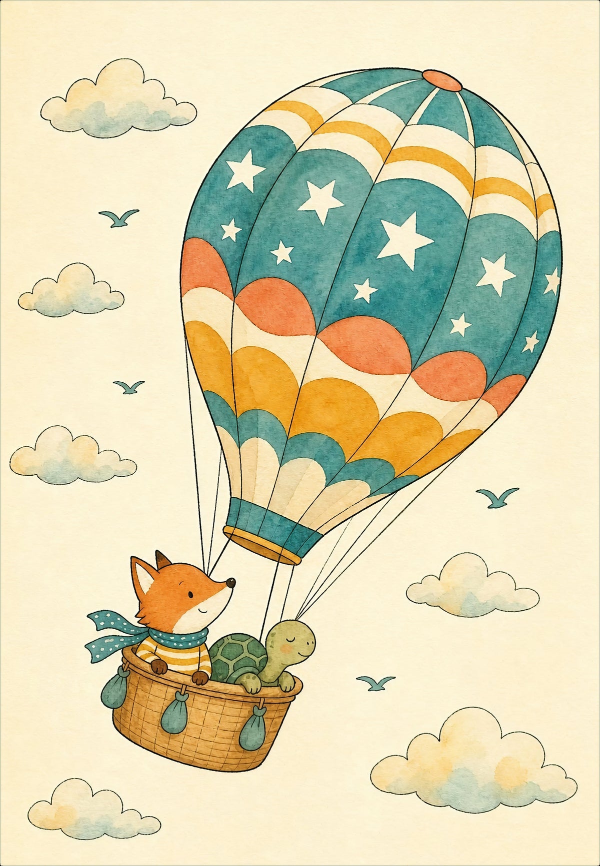 Voyage en montgolfière