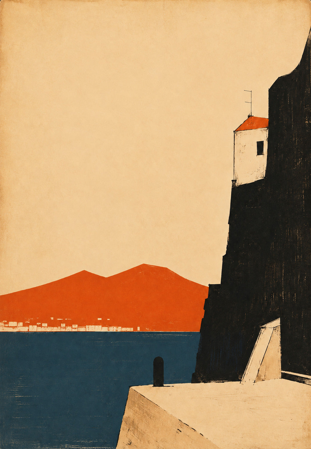 The Bay of Naples at the Foot of Vesuvius