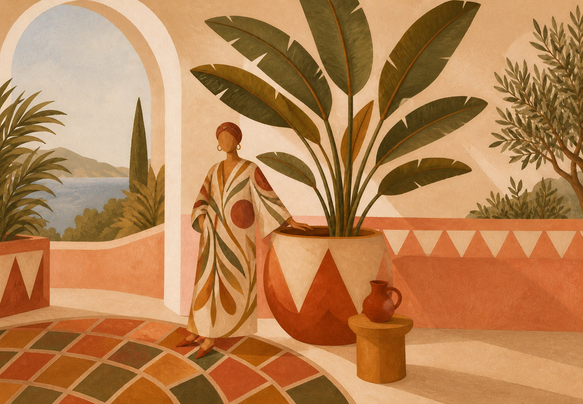 La Donna e il Banano (Orizzontale)