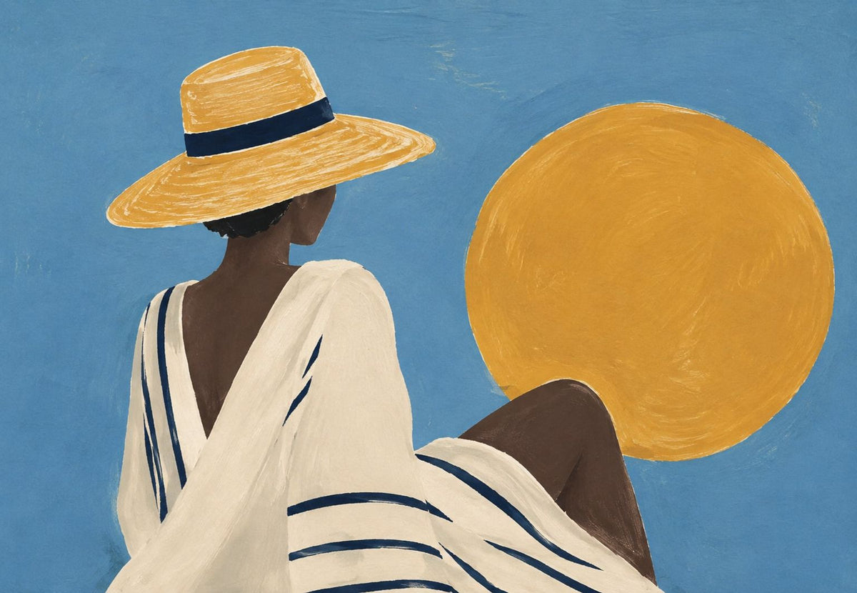 The Straw Hat Facing the Sun (Landscape)