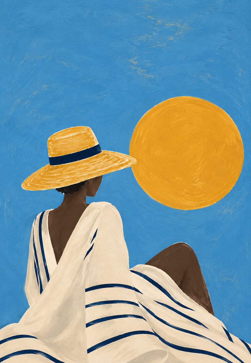 The Straw Hat Facing the Sun