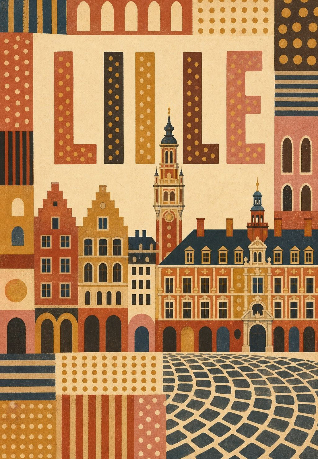 Lille - The dotted façades