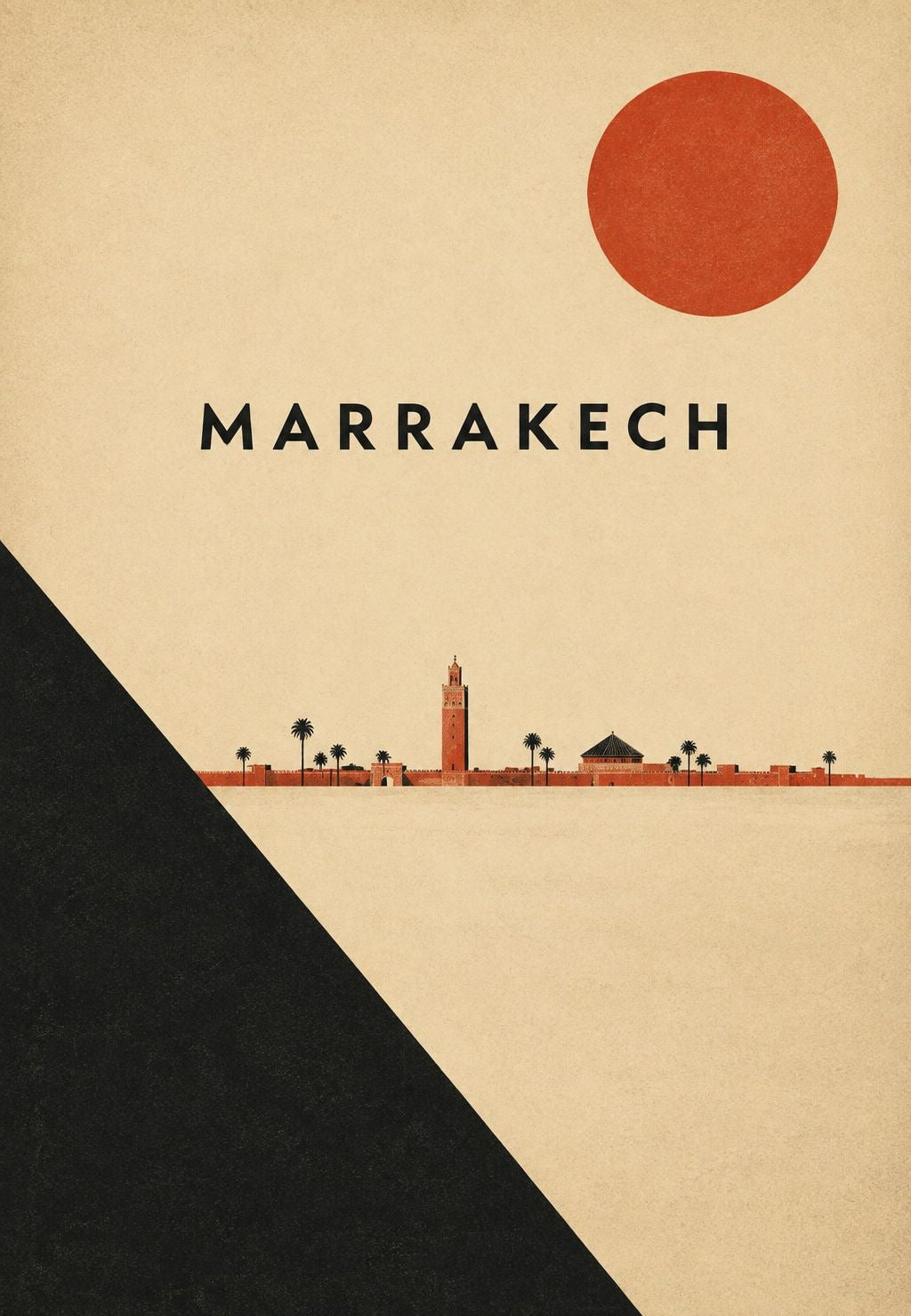 Marrakech bajo un sol rojo
