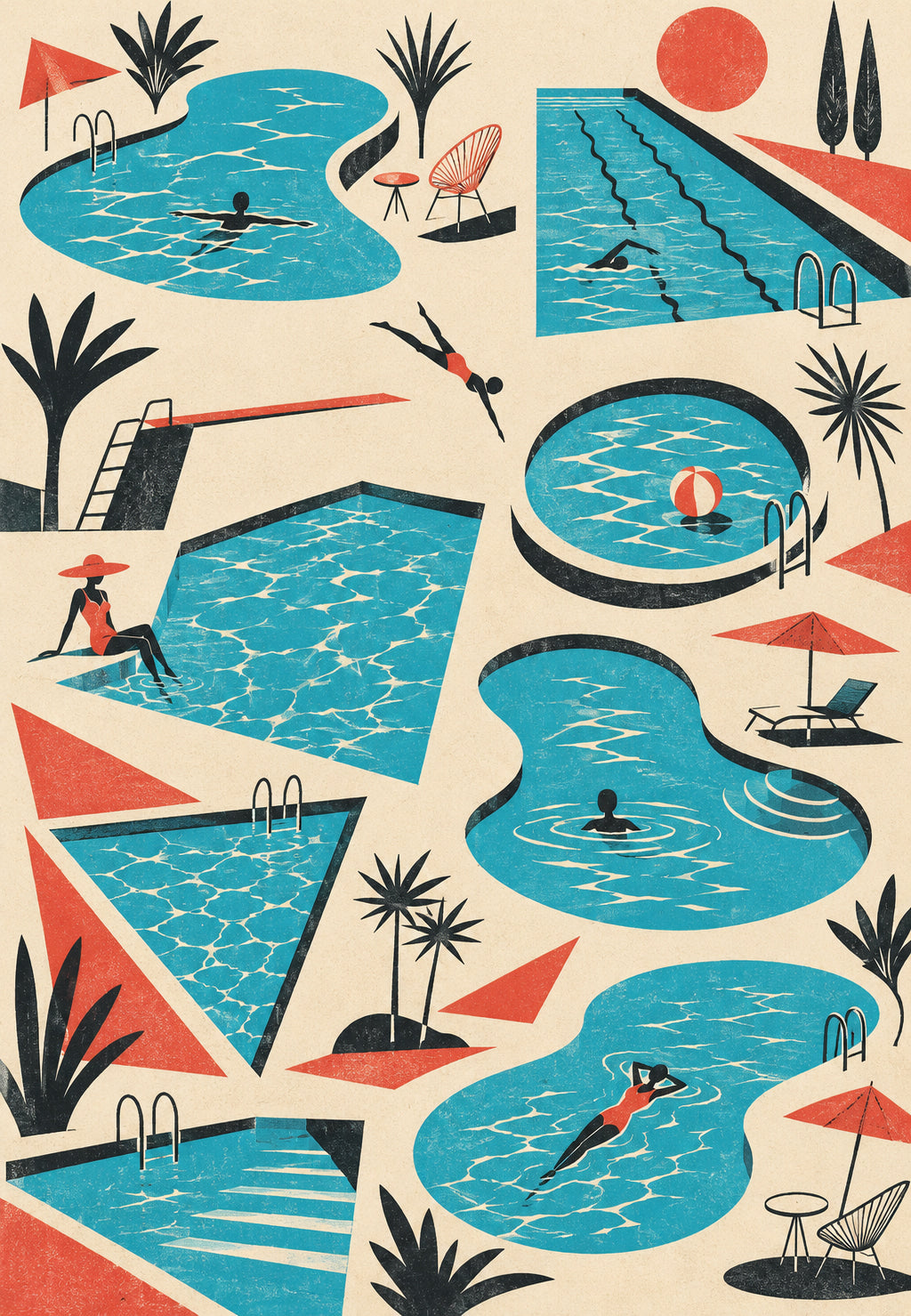 Piscines d'été