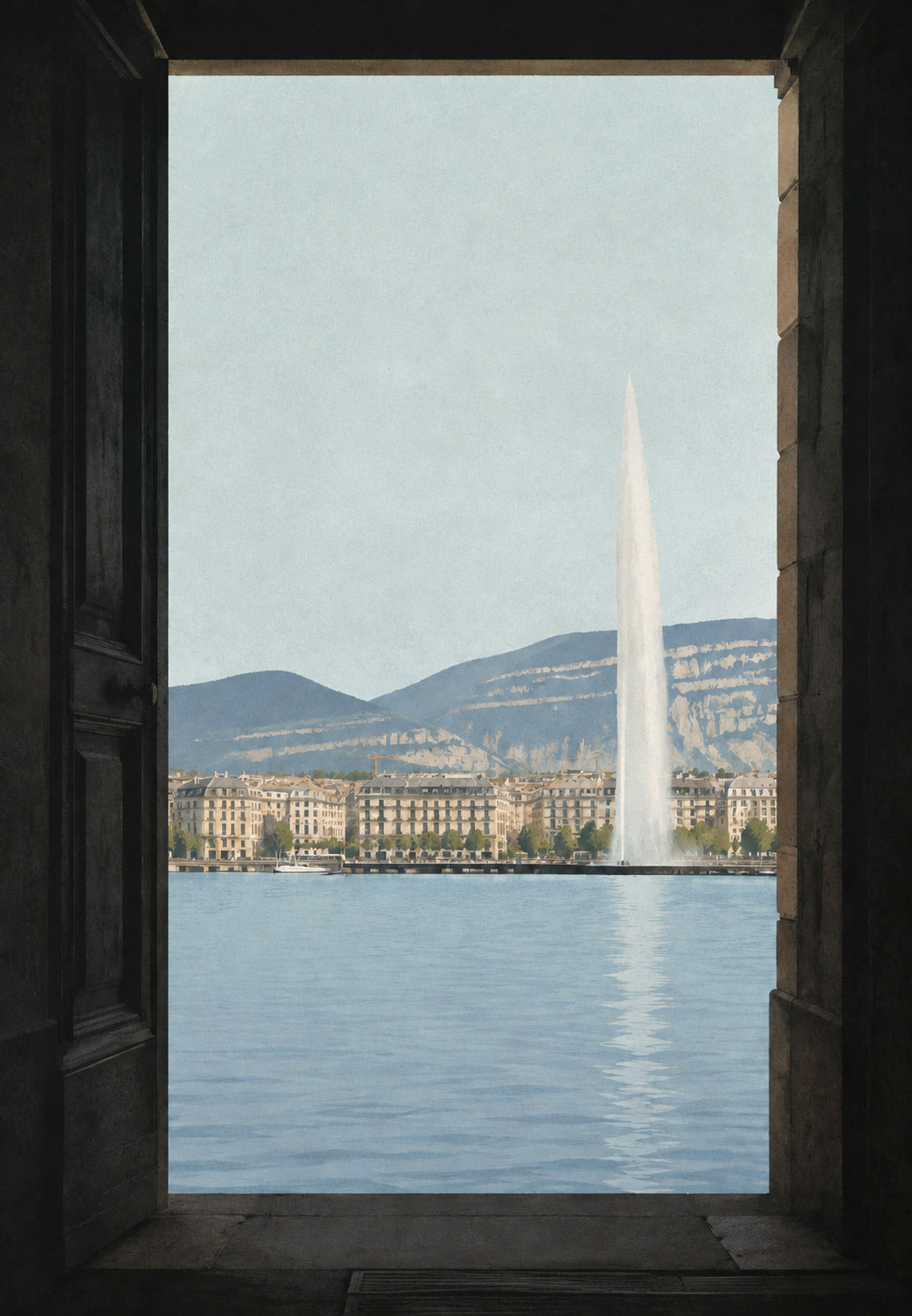 Porte ouverte sur Genève