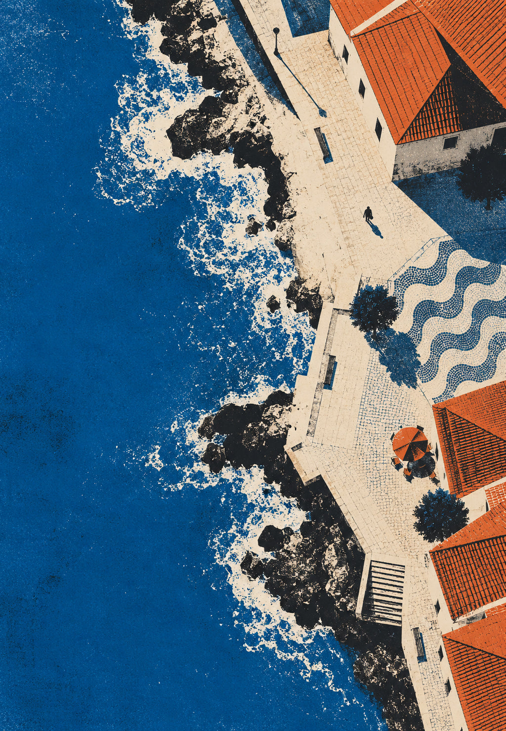 Portugal, the Promenade above the Waves