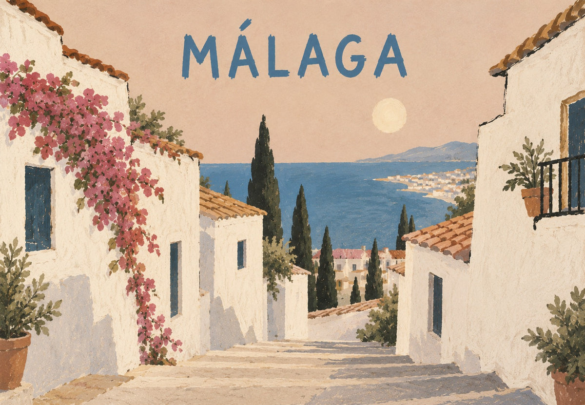 Ανθισμένο σοκάκι της Μάλαγας (Οριζόντιο)