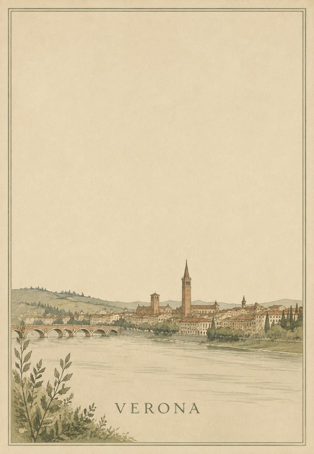 Verona on the Adige